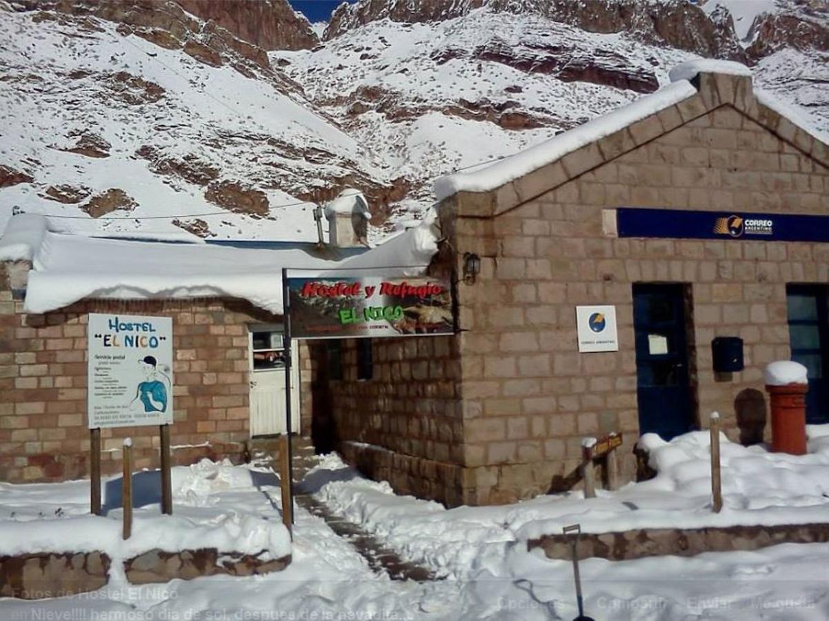 Refugio El Nico Vandrarhem Puente del Inca Exteriör bild